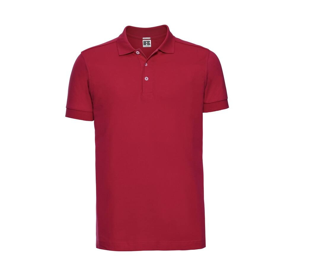 Polo homme stretch