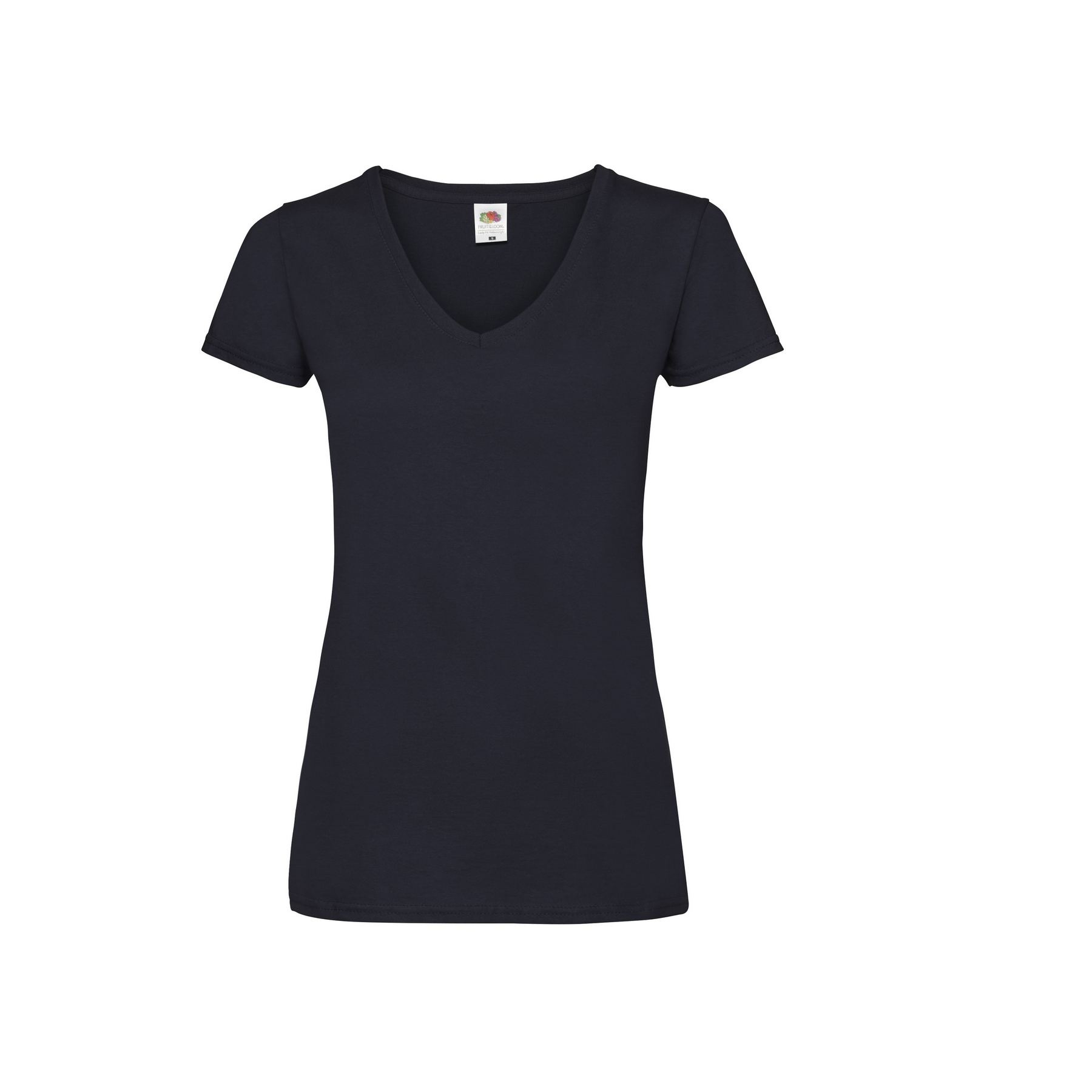 Tee-shirt col v femme valueweight