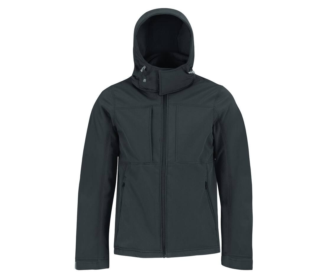 Veste softshell homme à capuche