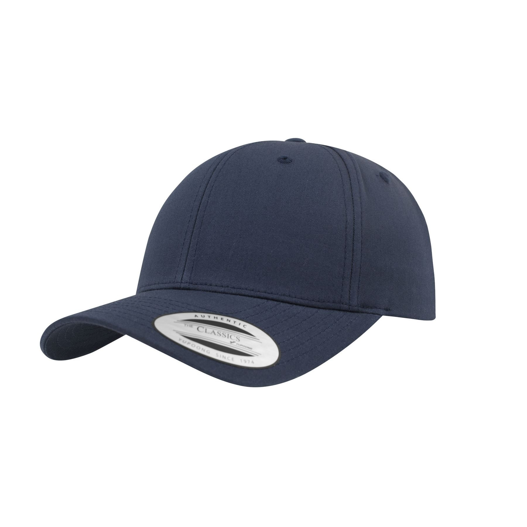 Casquette snapback visière incurvée
