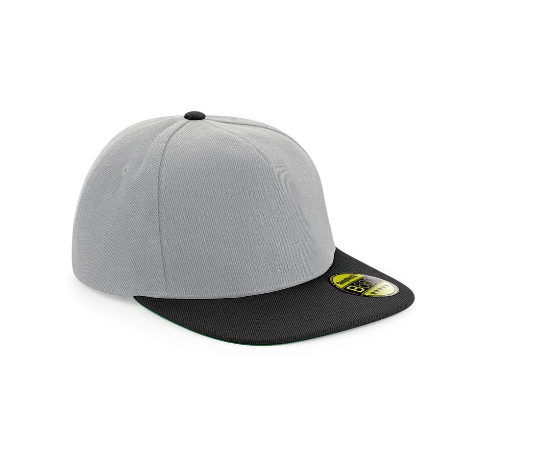 Casquette style rappeur visière contrastée