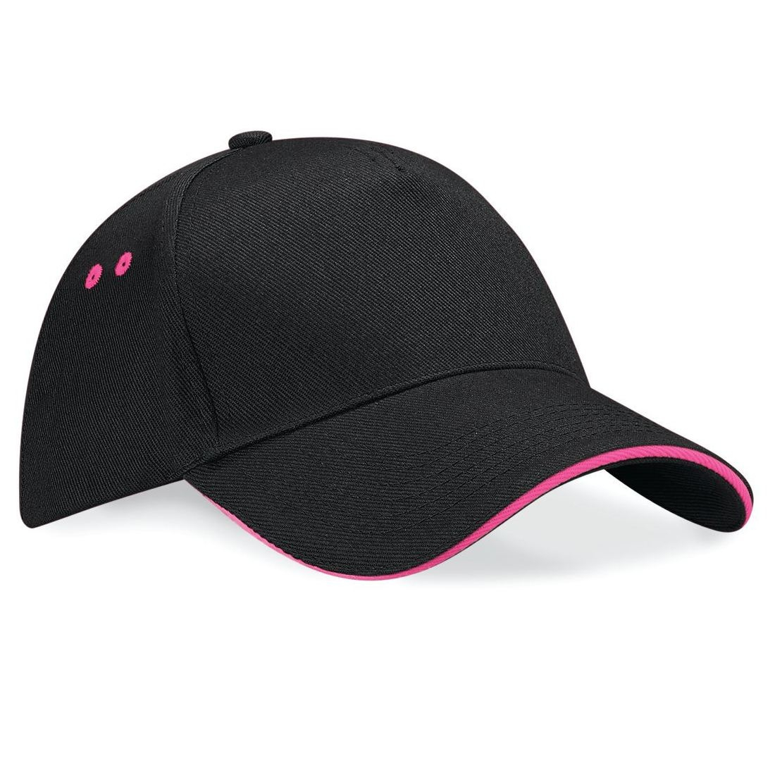 Casquette 5 panneaux bicolore