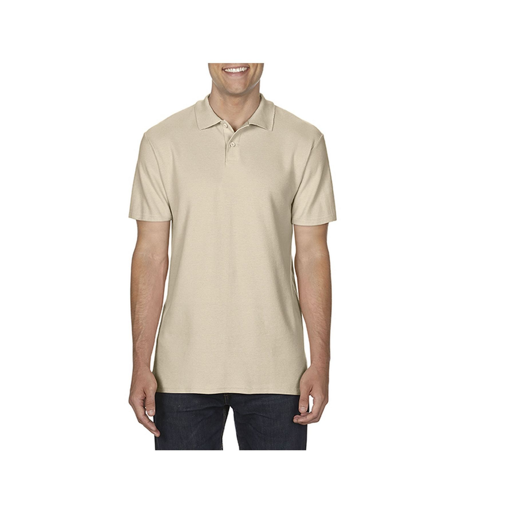 Polo piqué homme