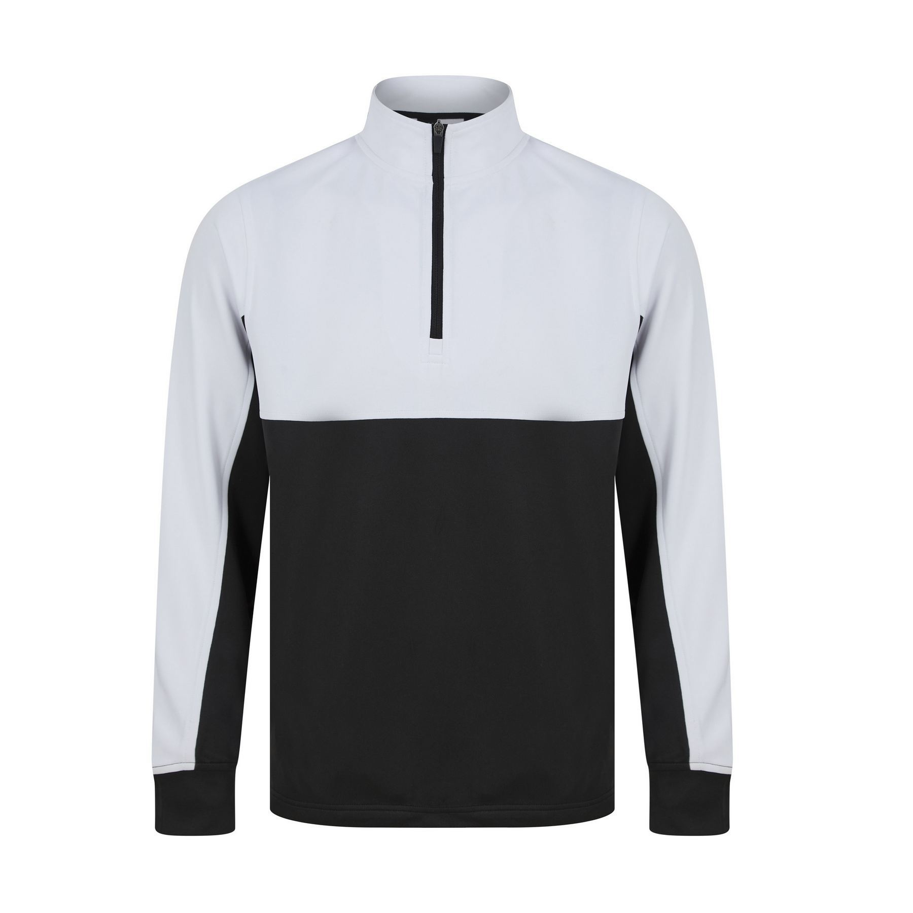 Sweat de sport col zippé