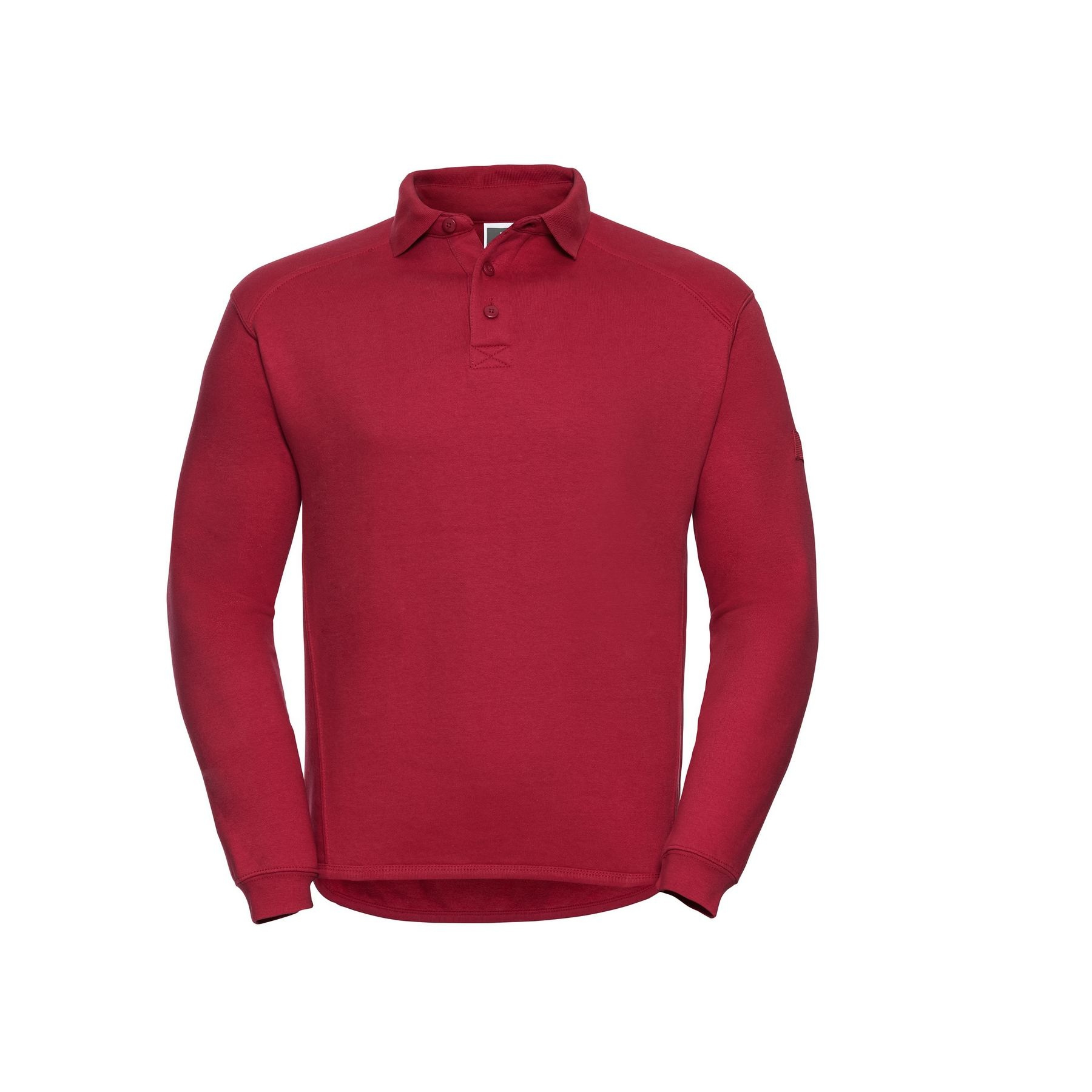 Sweat col polo lavable à 60°