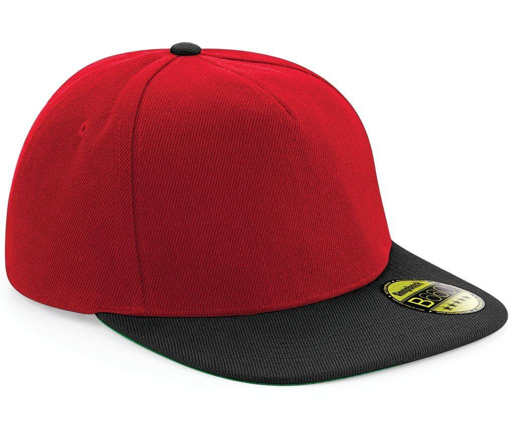 Casquette style rappeur visière contrastée