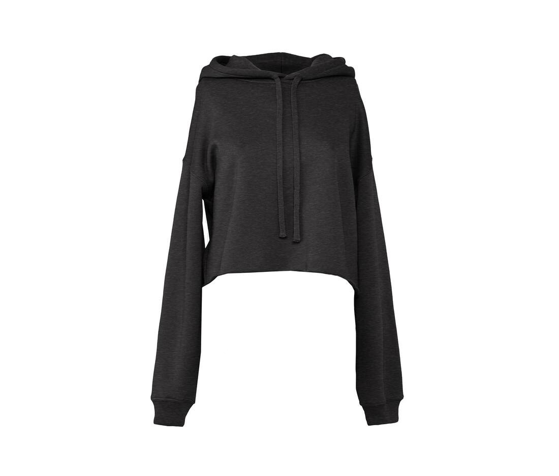 Sweat capuche femme court