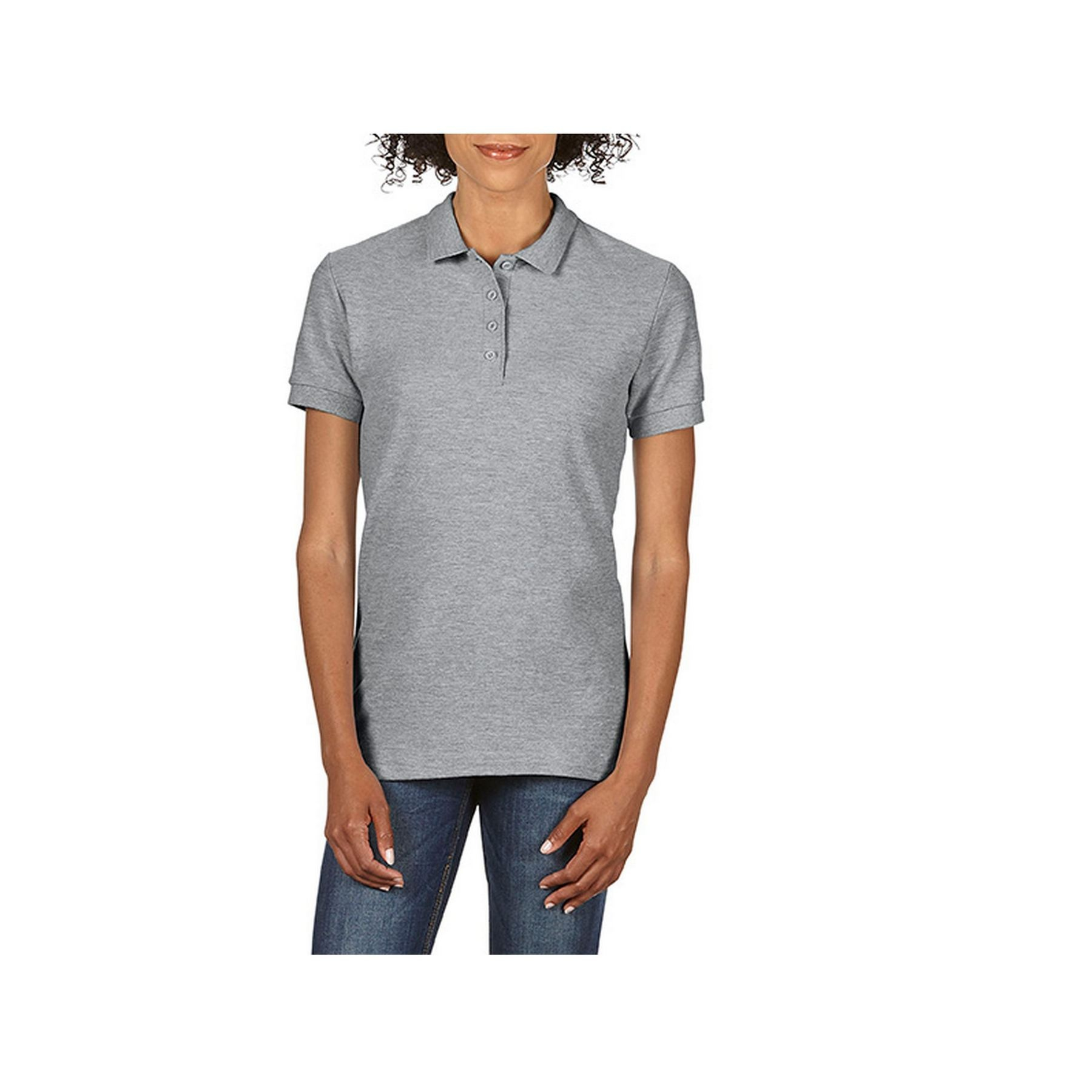 Polo piqué femme
