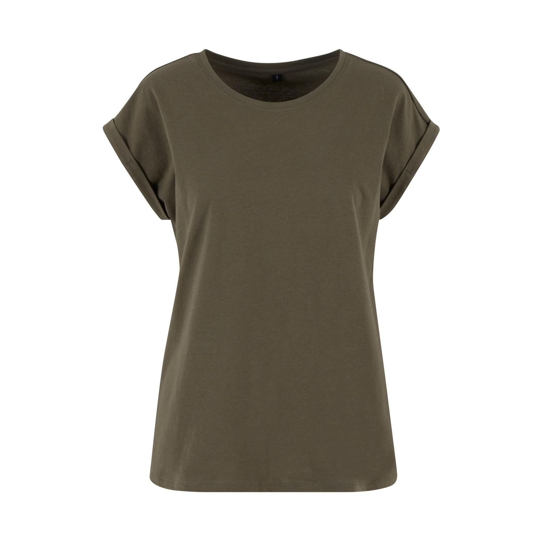 Ladies regular extended shoulder tee