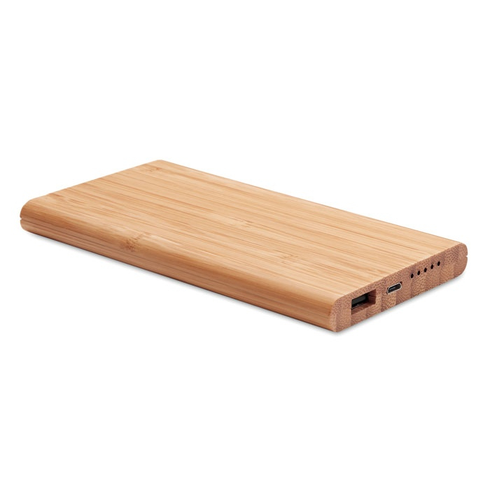 ARENA - batterie externe/chargeur en bambou thumb