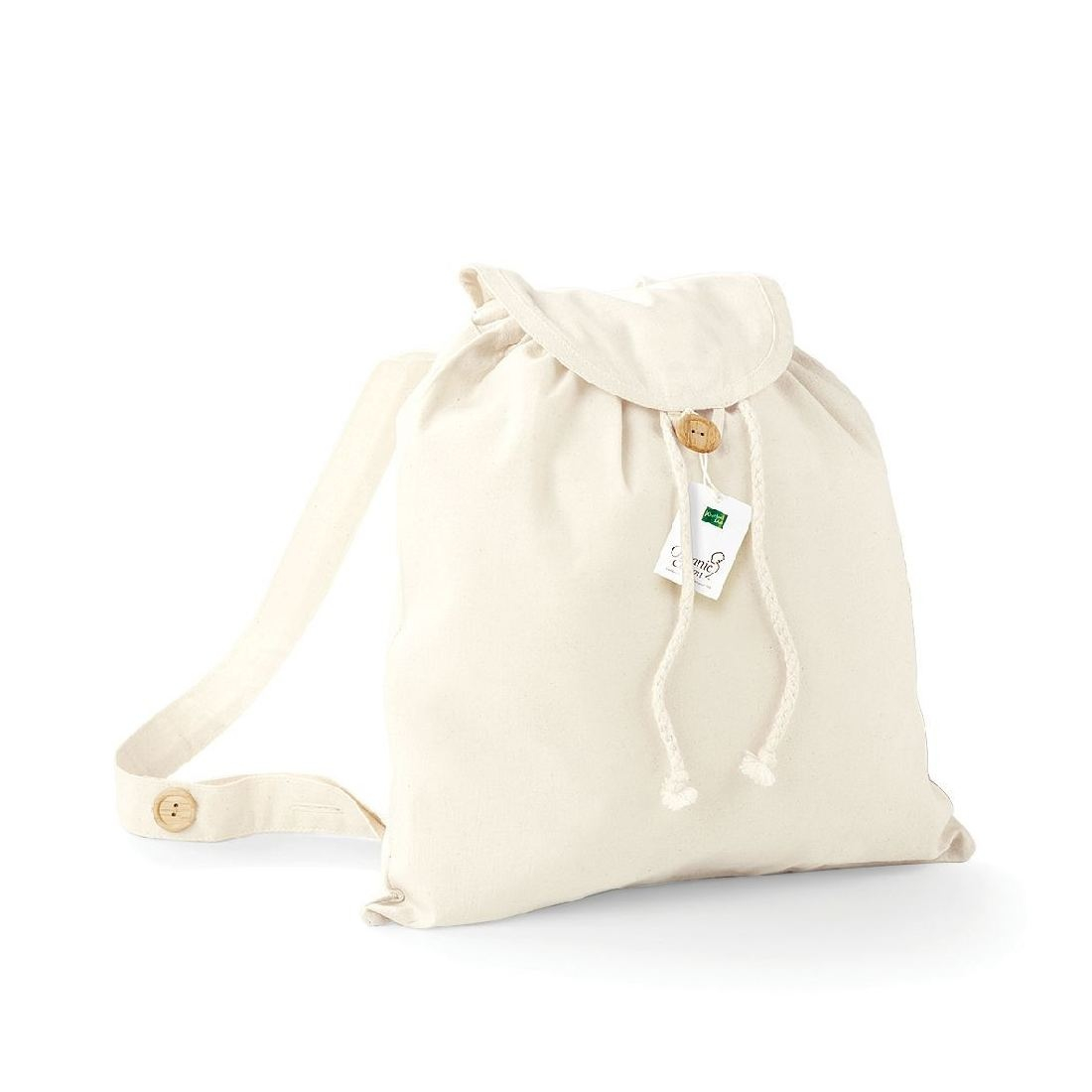 Sac à dos en coton bio