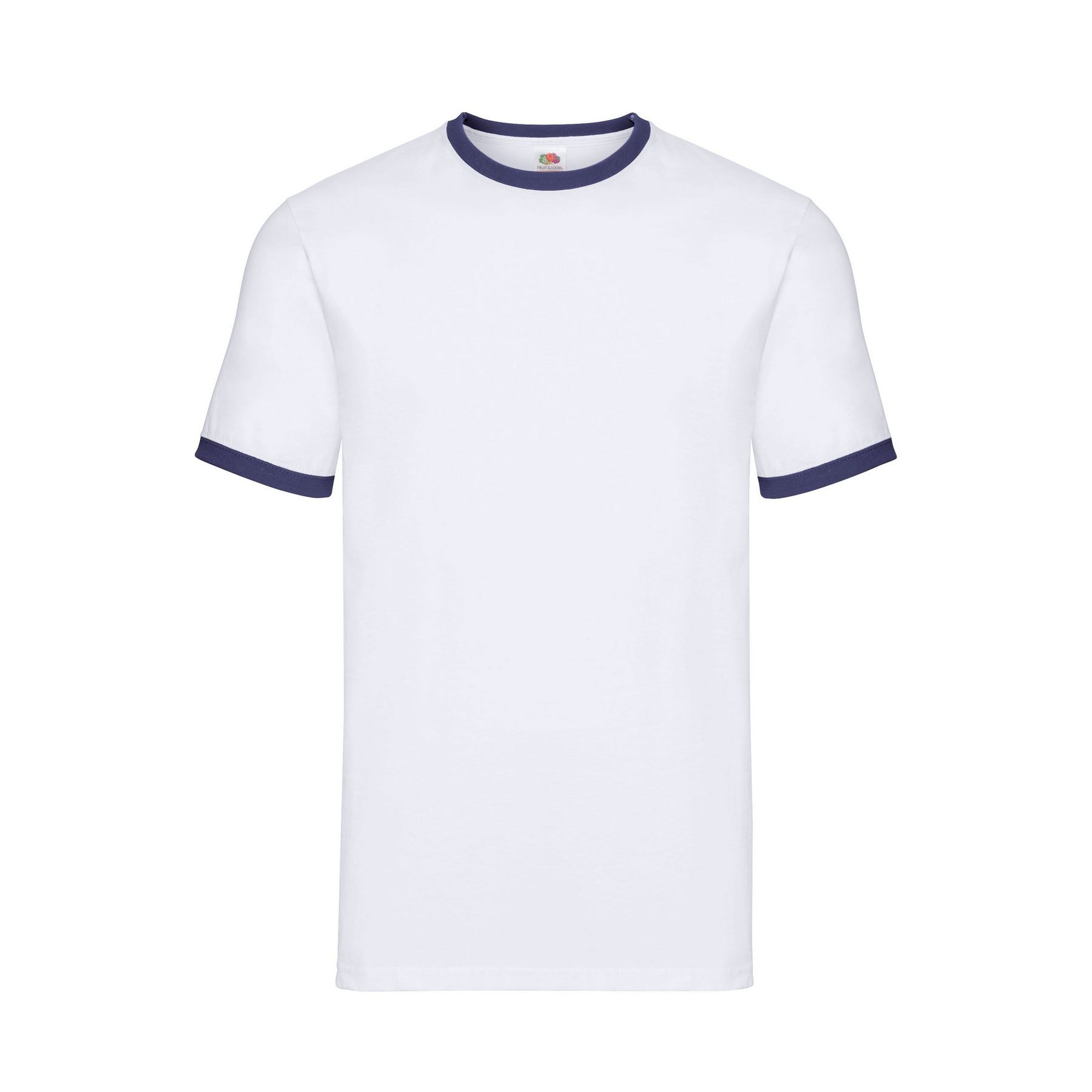 Tee-shirt bords côtes contraste
