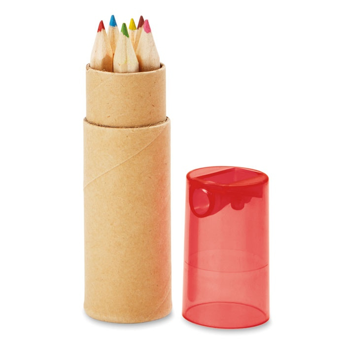 PETIT LAMBUT - Tube de 6 crayons de couleur thumb