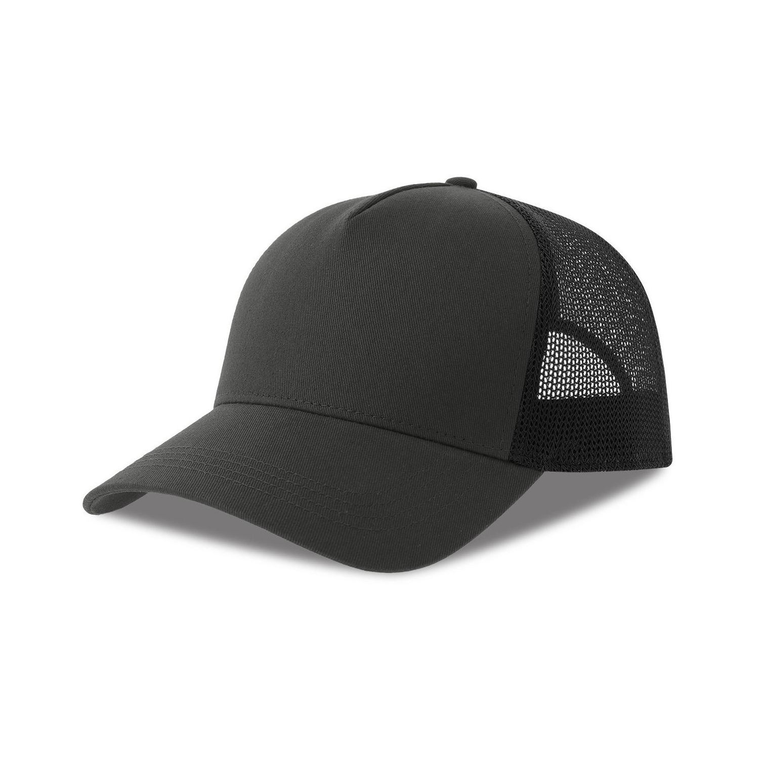 Casquette 5 pans style trucker en coton