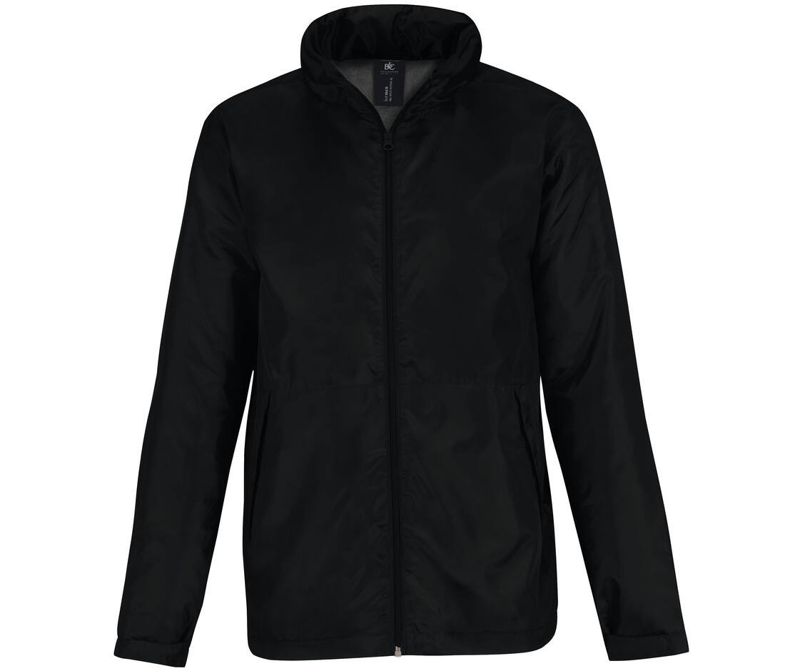 Veste coupe-vent doublée micropolaire homme