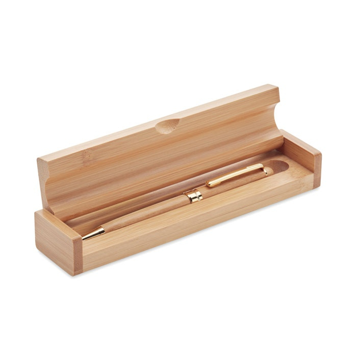 ETNA - Stylo bille coffret bambou thumb