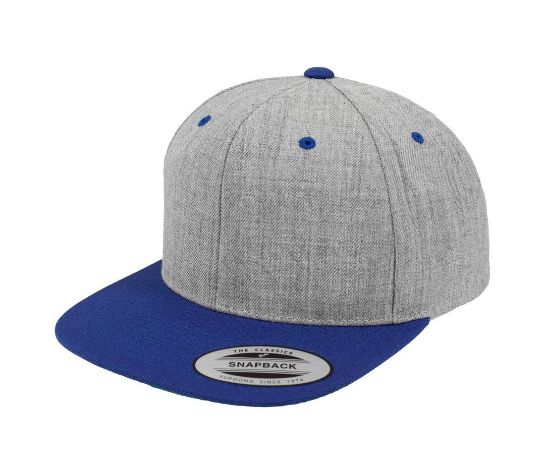 Casquette snapback bicolore