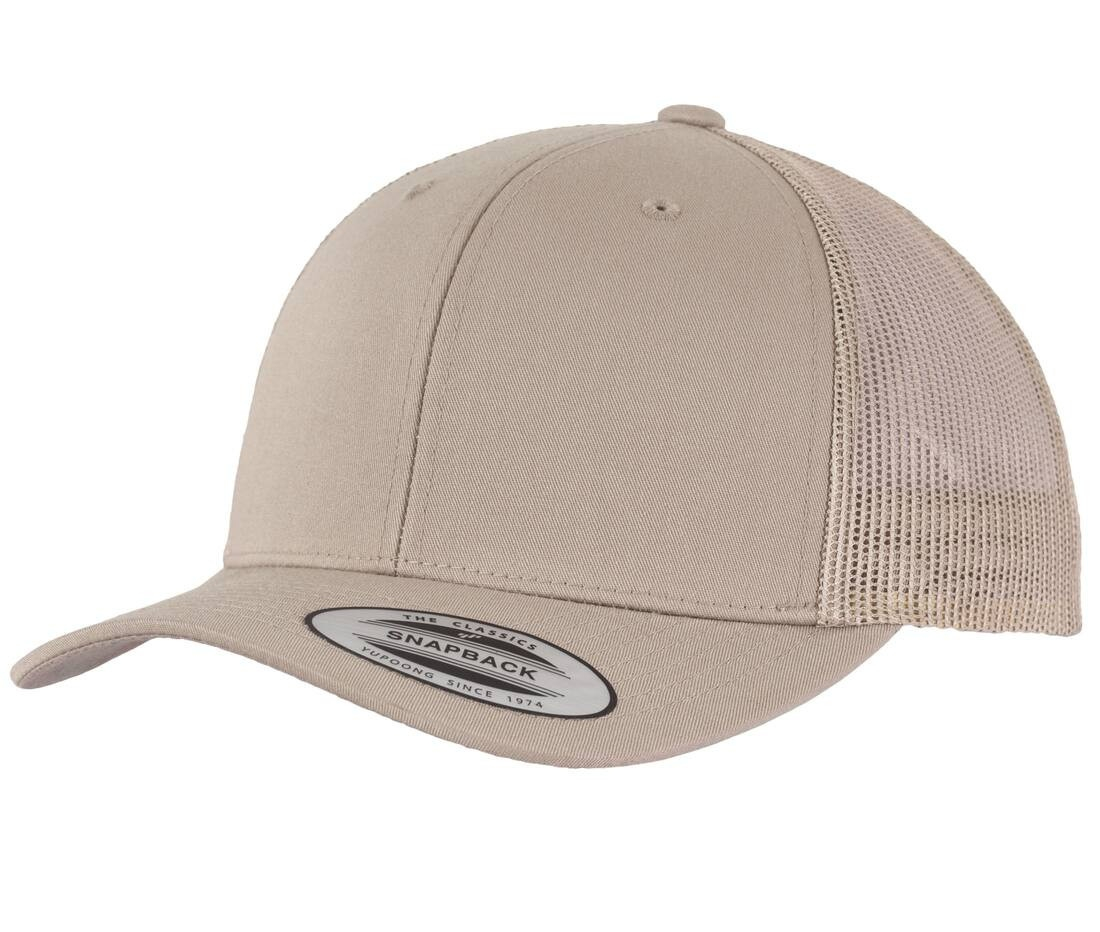 Casquette visière incurvée style trucker