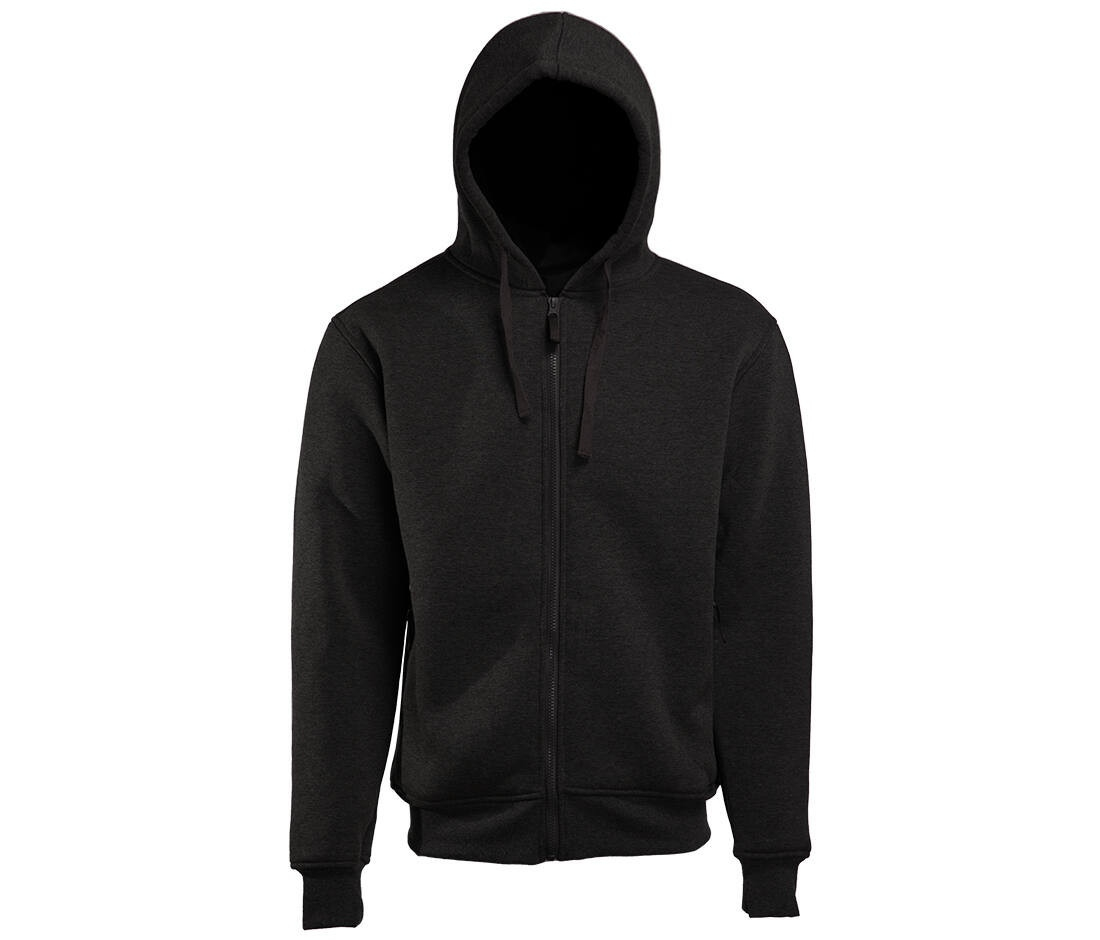 Sweat capuche zippé doublé polaire sherpa