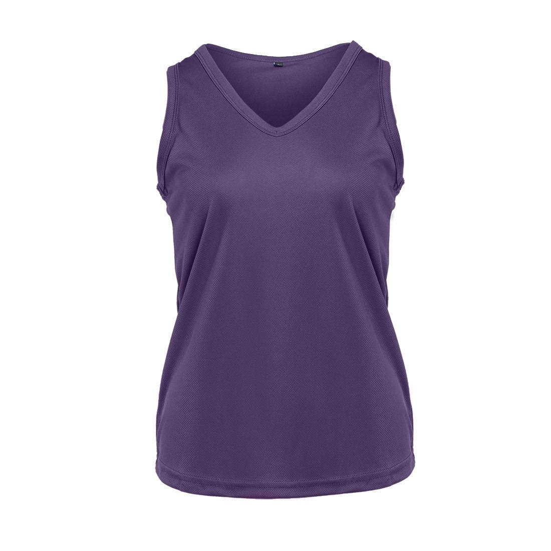 Débardeur respirant femme col en v