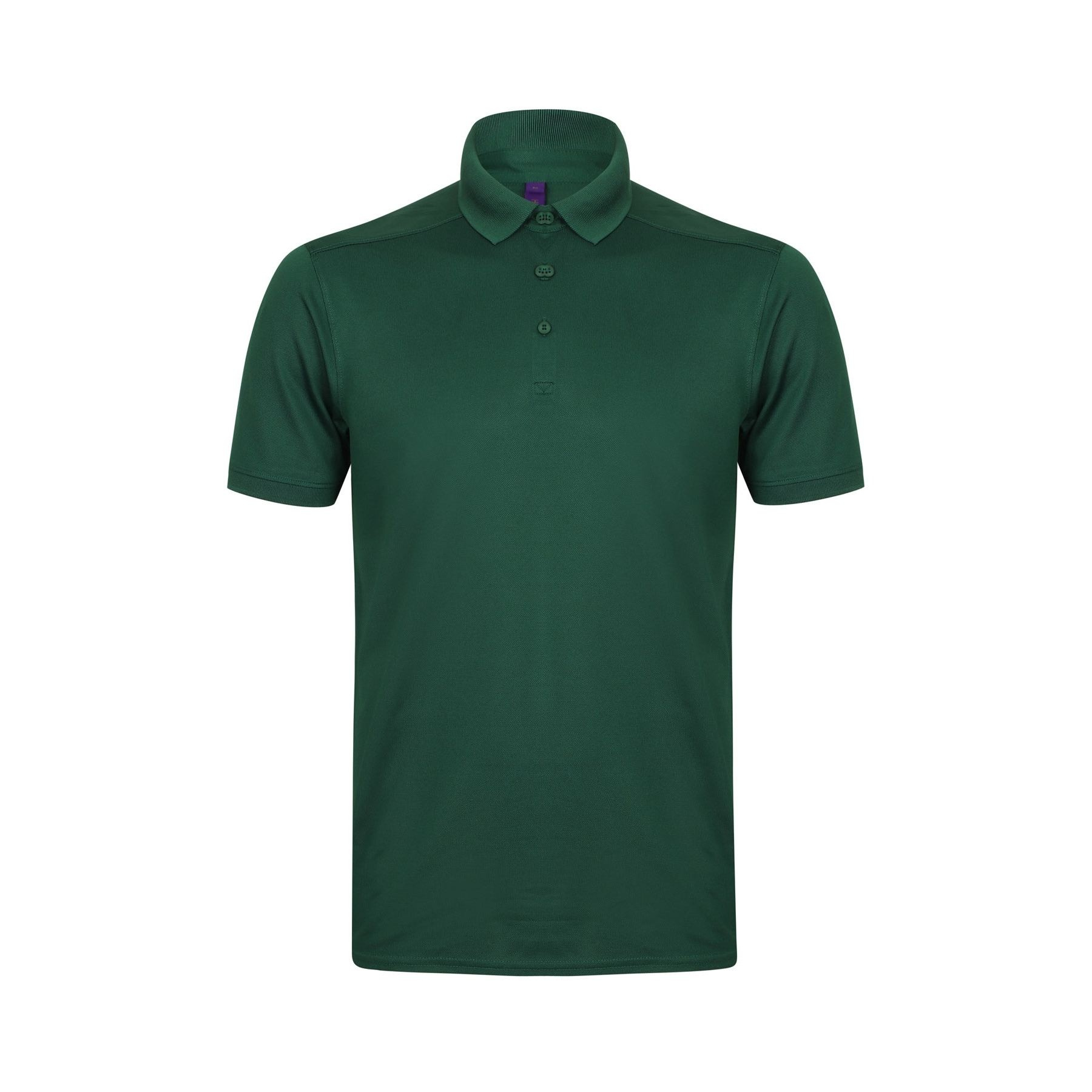 Polo homme en polyester stretch
