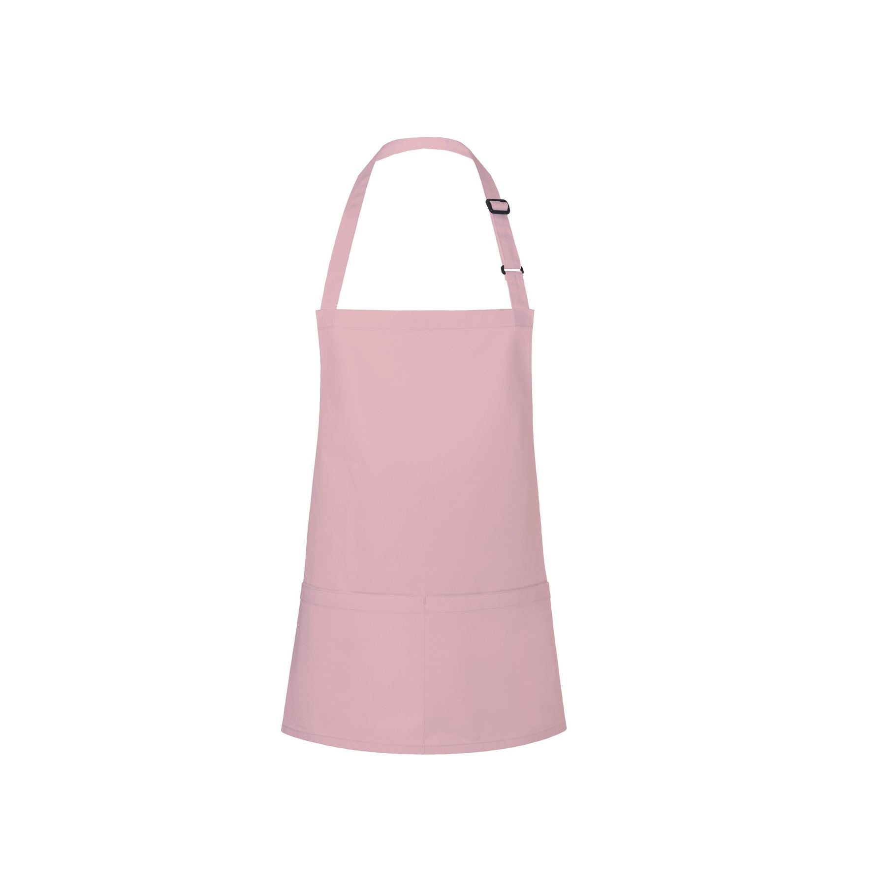 Tablier à bavette court avec boucle et poche