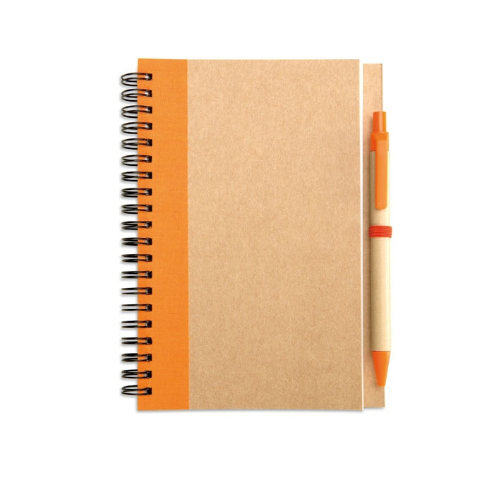 SONORA PLUS - Bloc-notes recyclé et stylo thumb