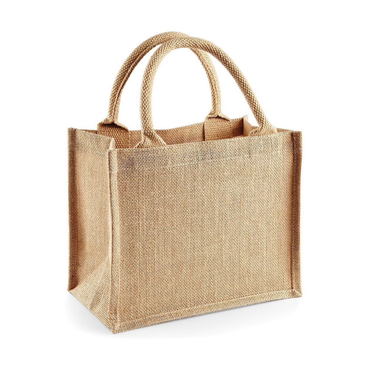 Petit sac en toile de jute