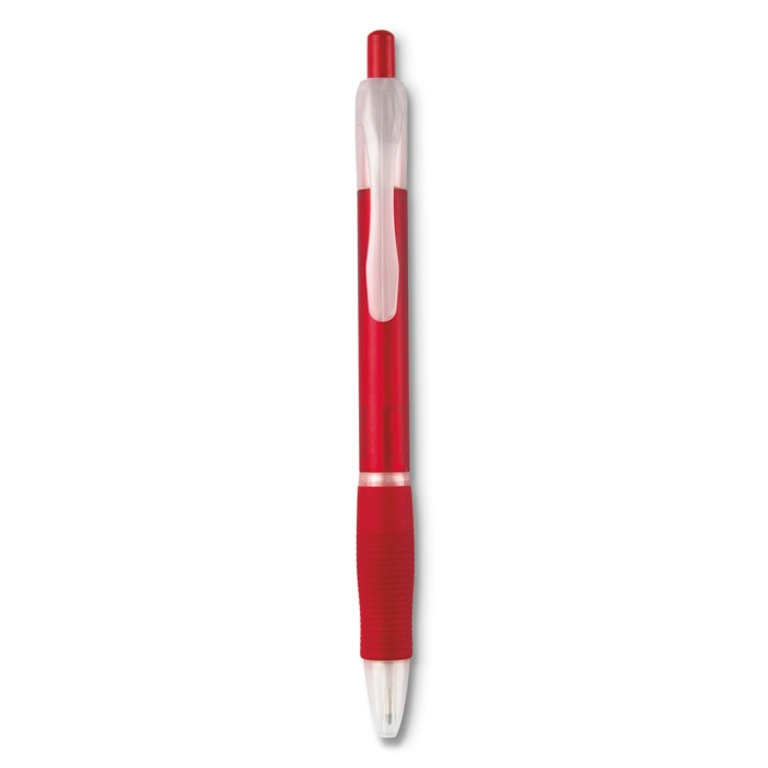 MANORS - Stylo bille grip caoutchouc.