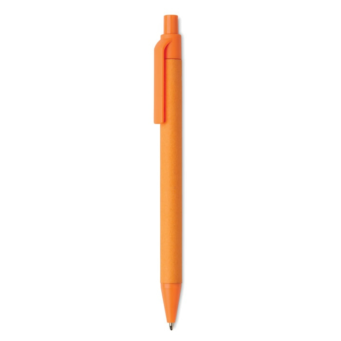 CARTOON COLOURED - Stylo à bille en papier/maïs