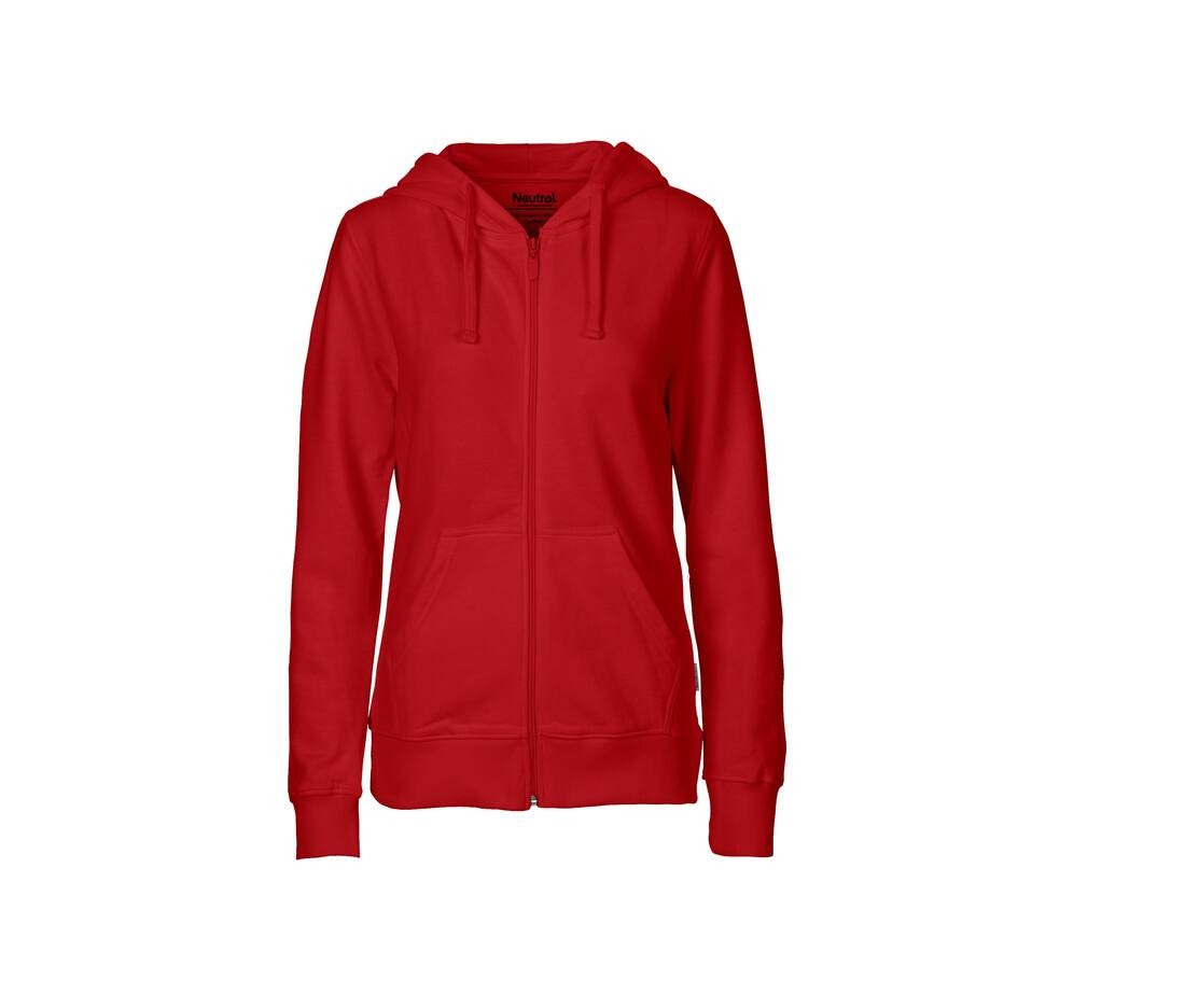 Sweat capuche zippé femme
