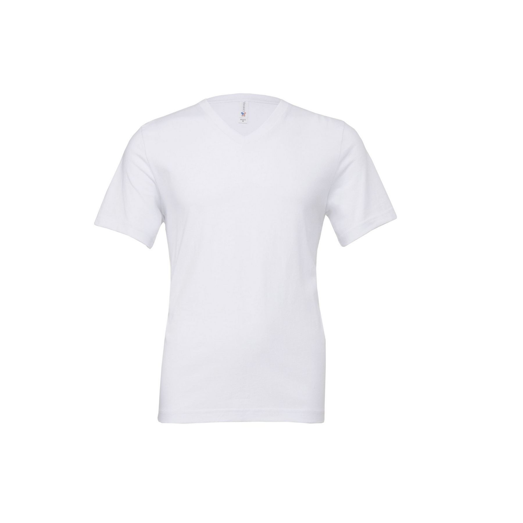 Tee-shirt unisexe col v