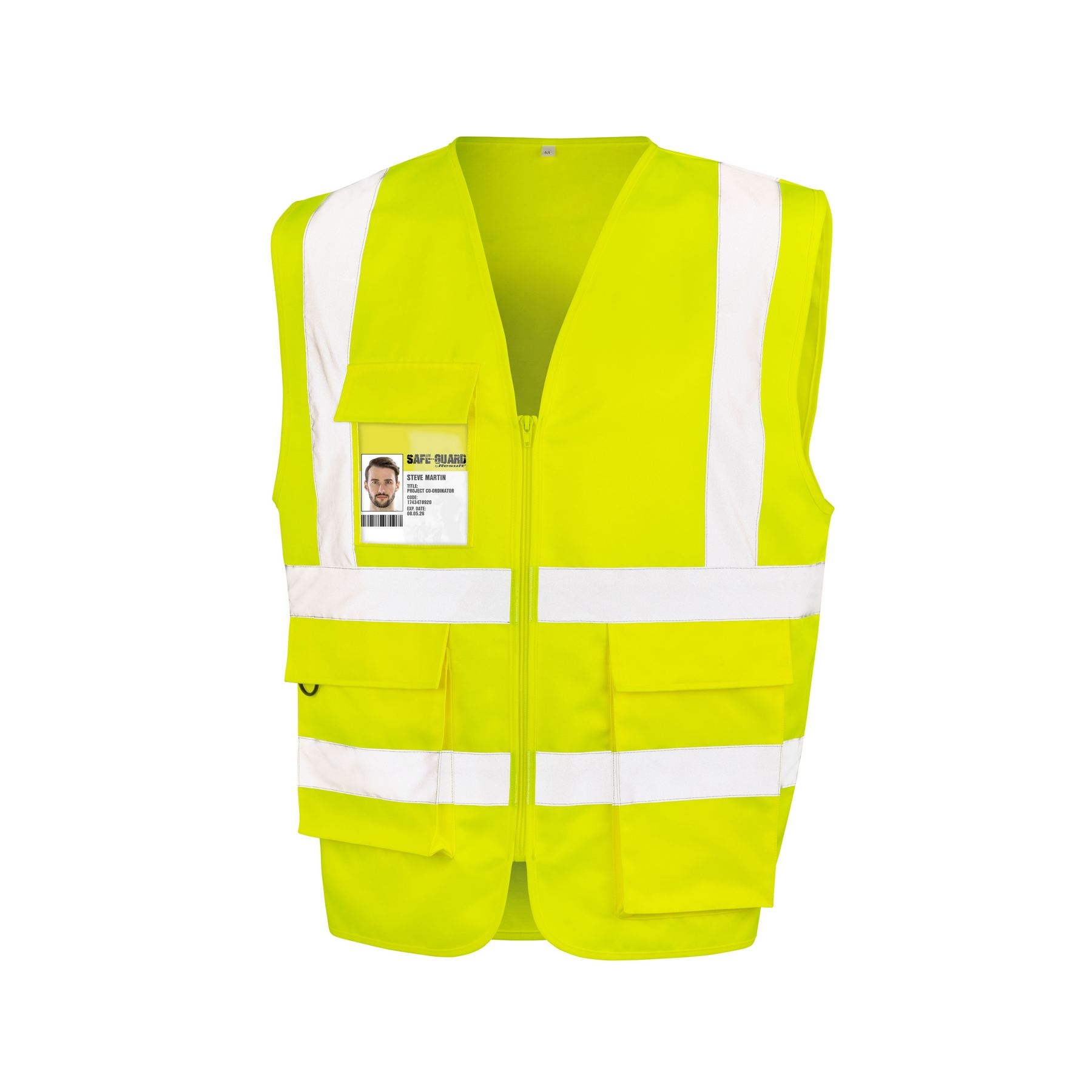 Gilet de sécurité en polycoton