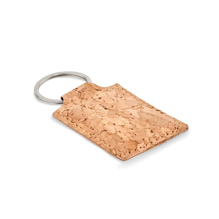 CONCON - Porte-clés rectangulaire liège thumb