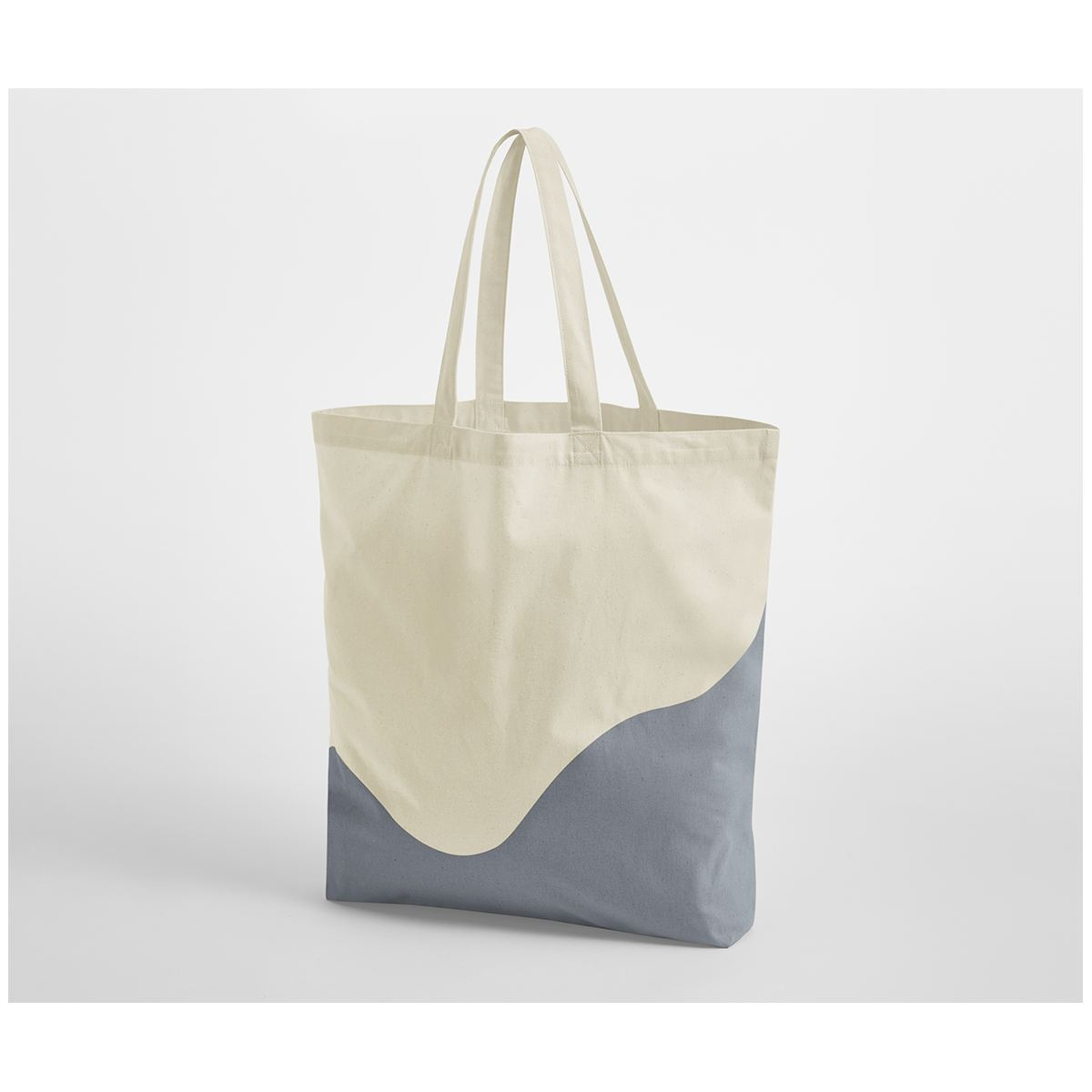 Sac shopping imprimé vague