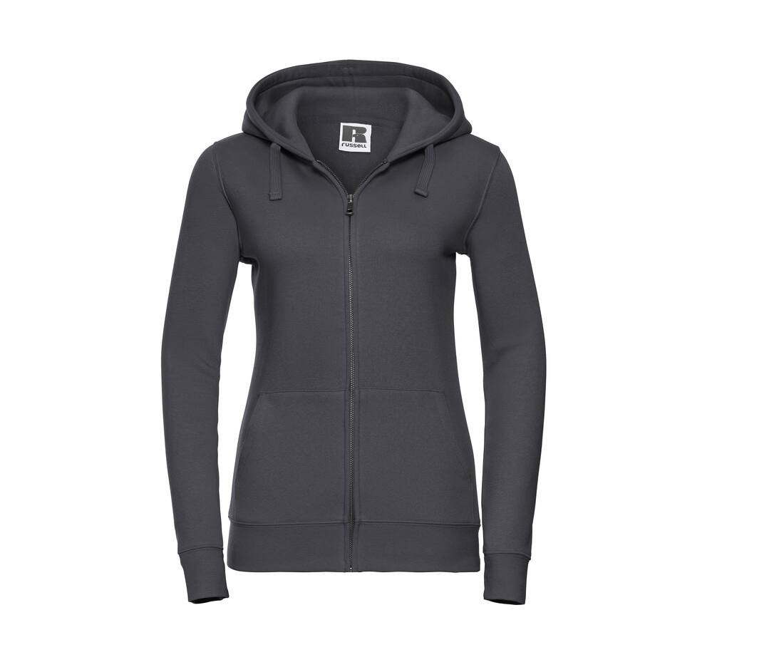Sweat zippé femme capuche