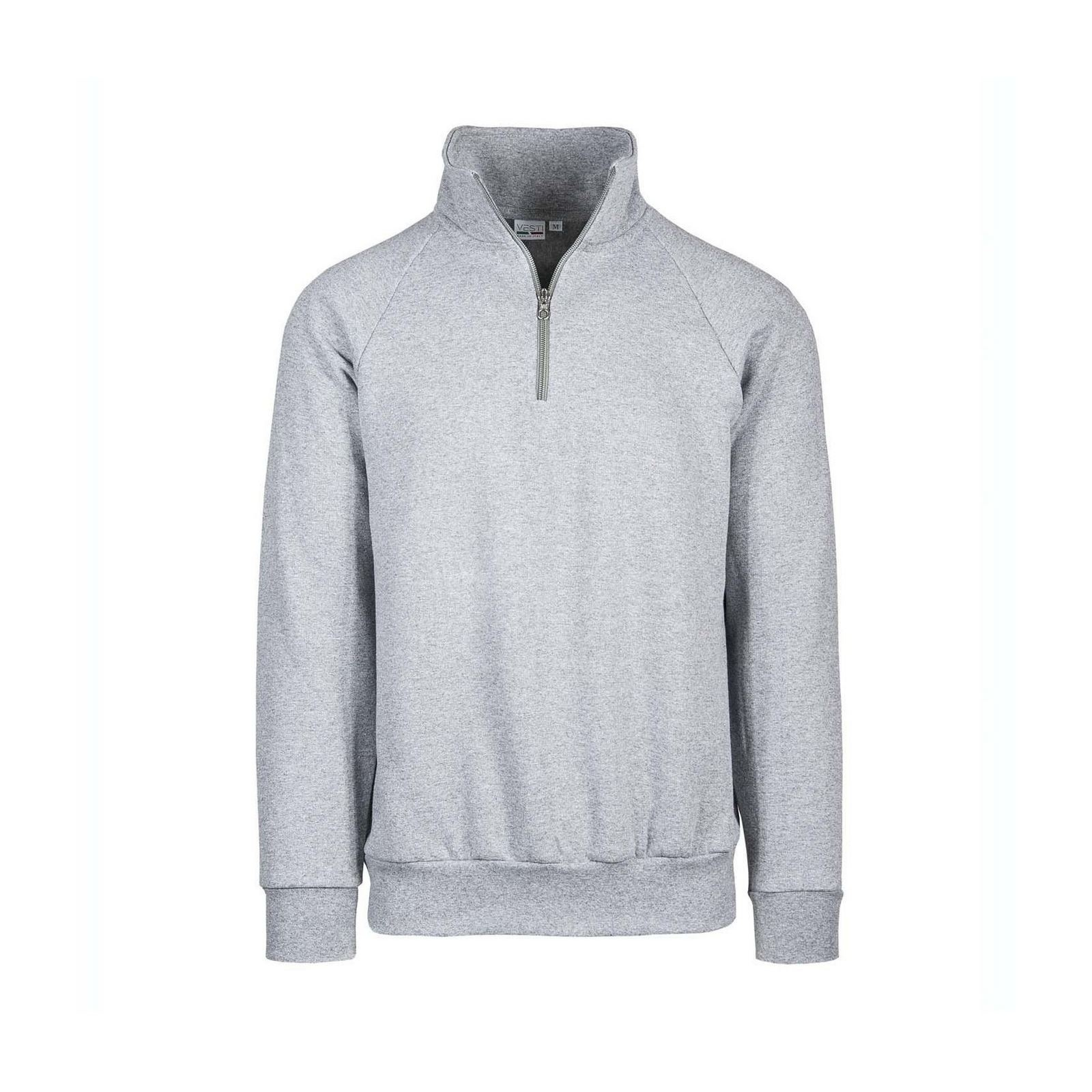 Sweat col zippé