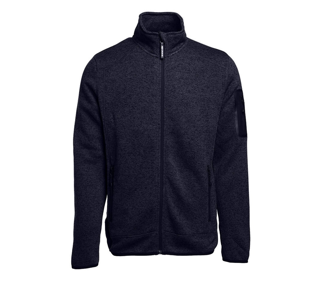 Veste polaire tricotée homme