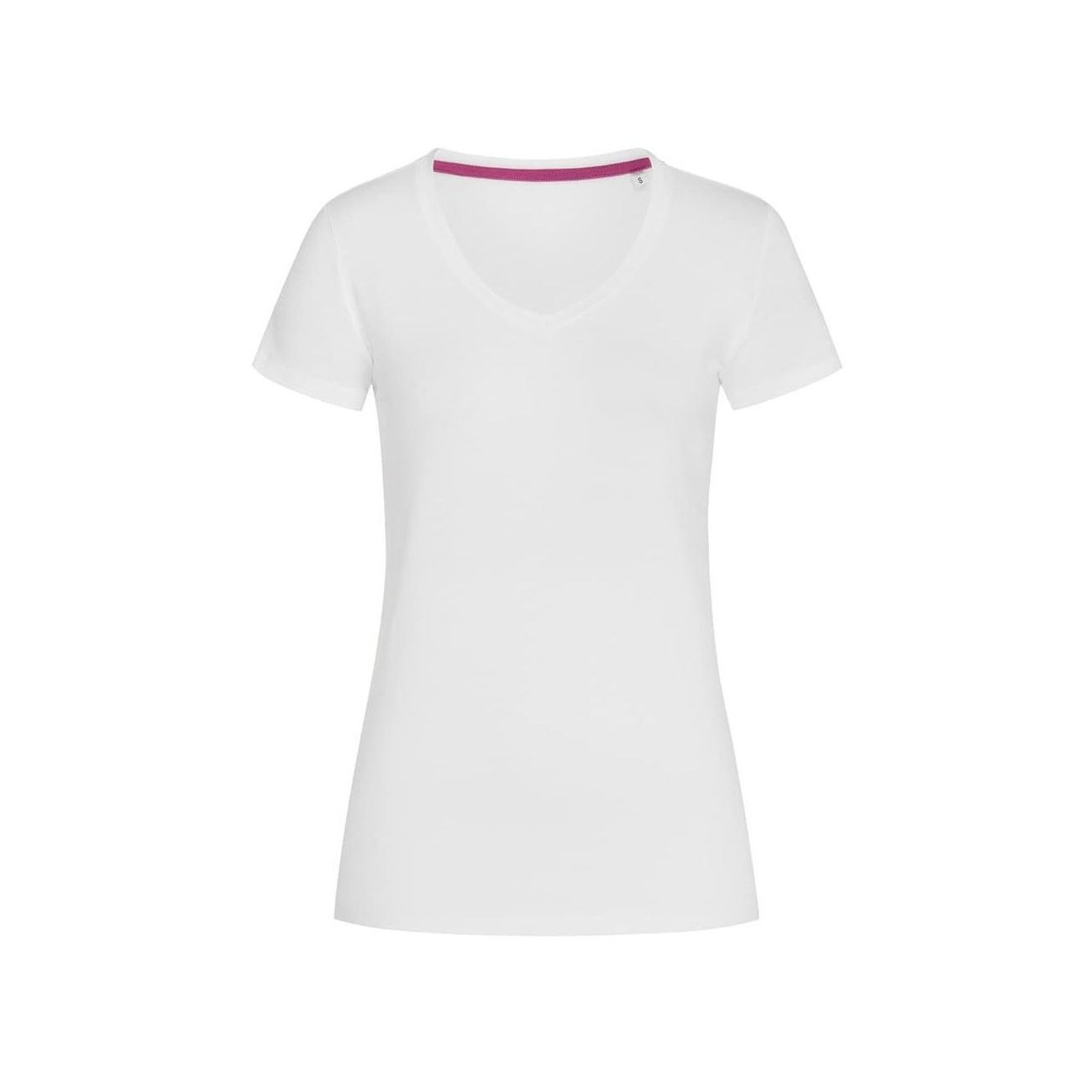 Tee-shirt femme col v