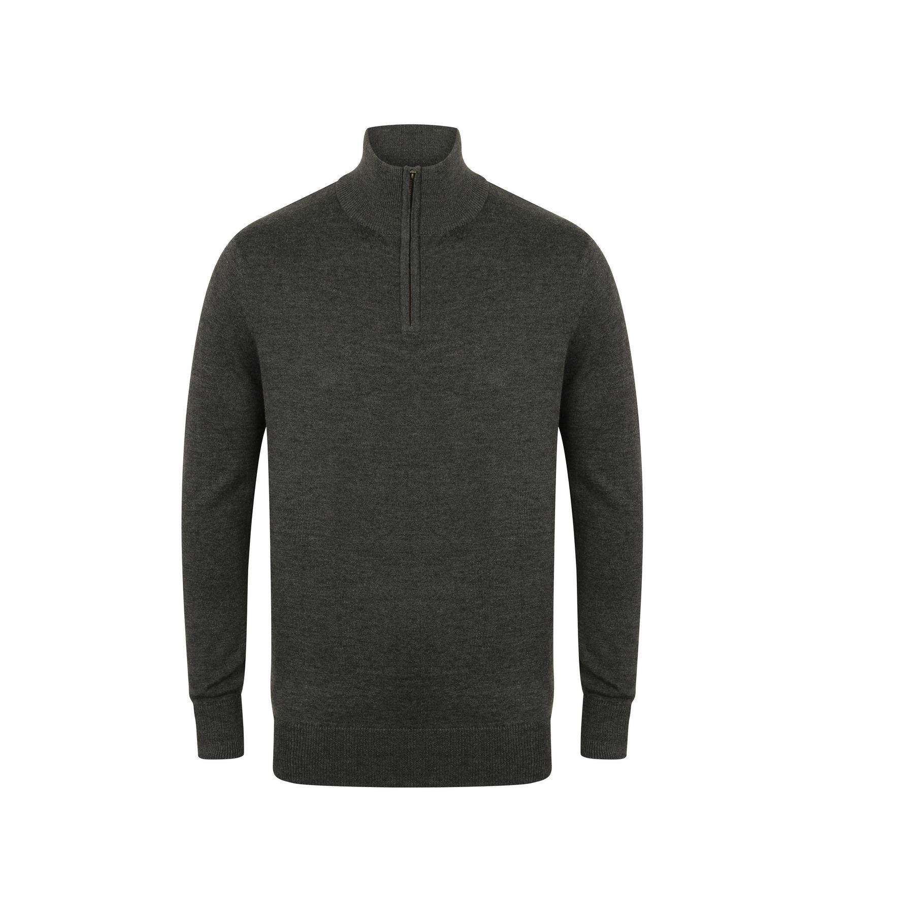 Pull col zippé
