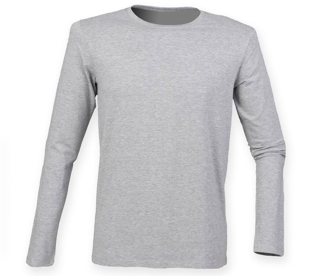 Tee-shirt stretch homme manches longues