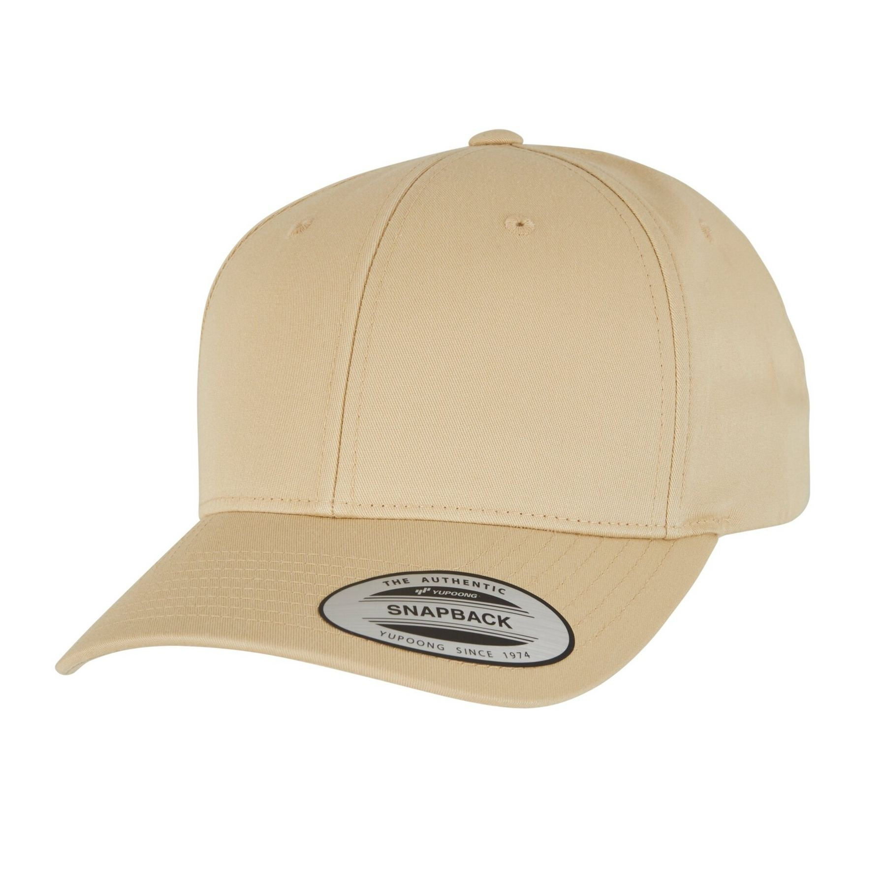 Casquette snapback visière incurvée