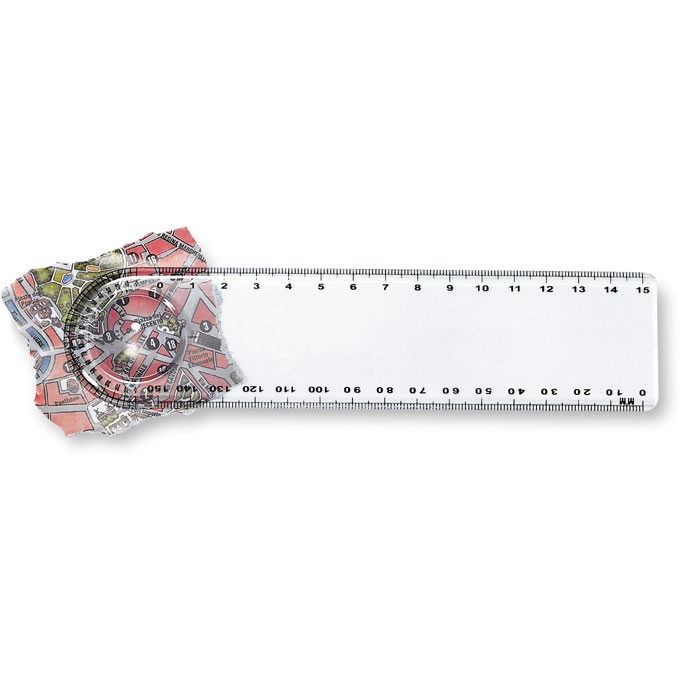 LASTA - Règle transparente avec loupe thumb