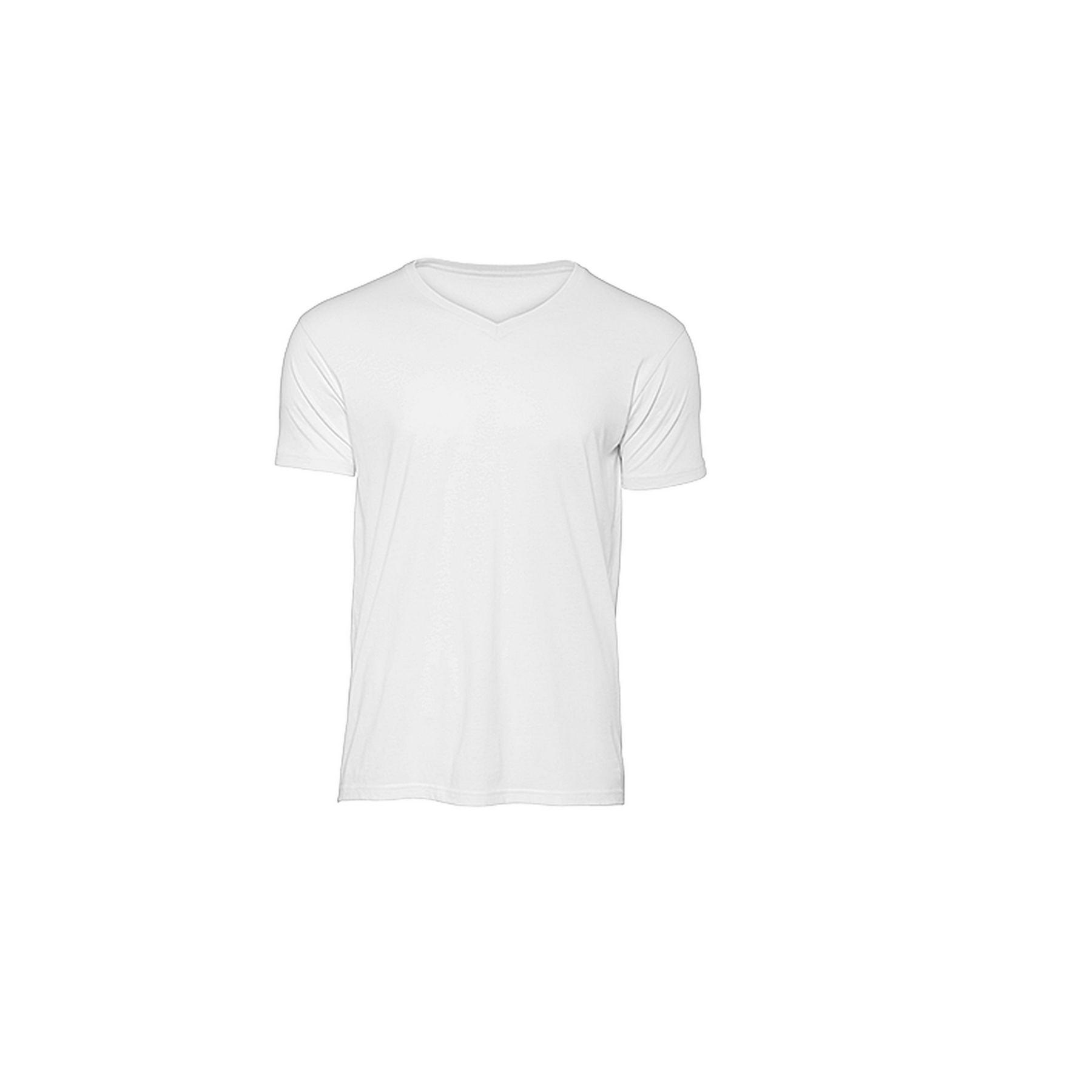 Tee-shirt homme col v en coton bio