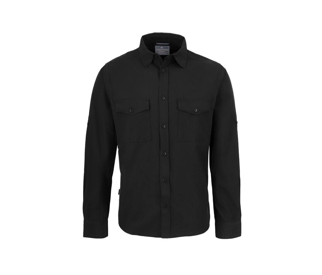 Chemise manches longues en polyester recyclé