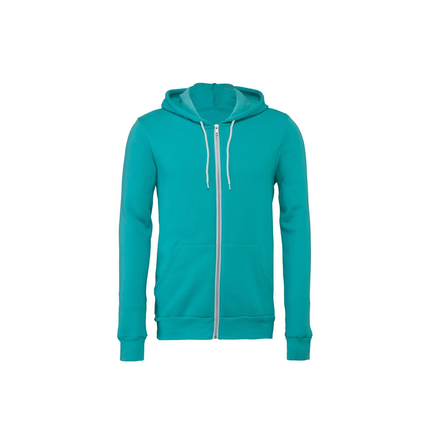 Sweat capuche zippé unisexe