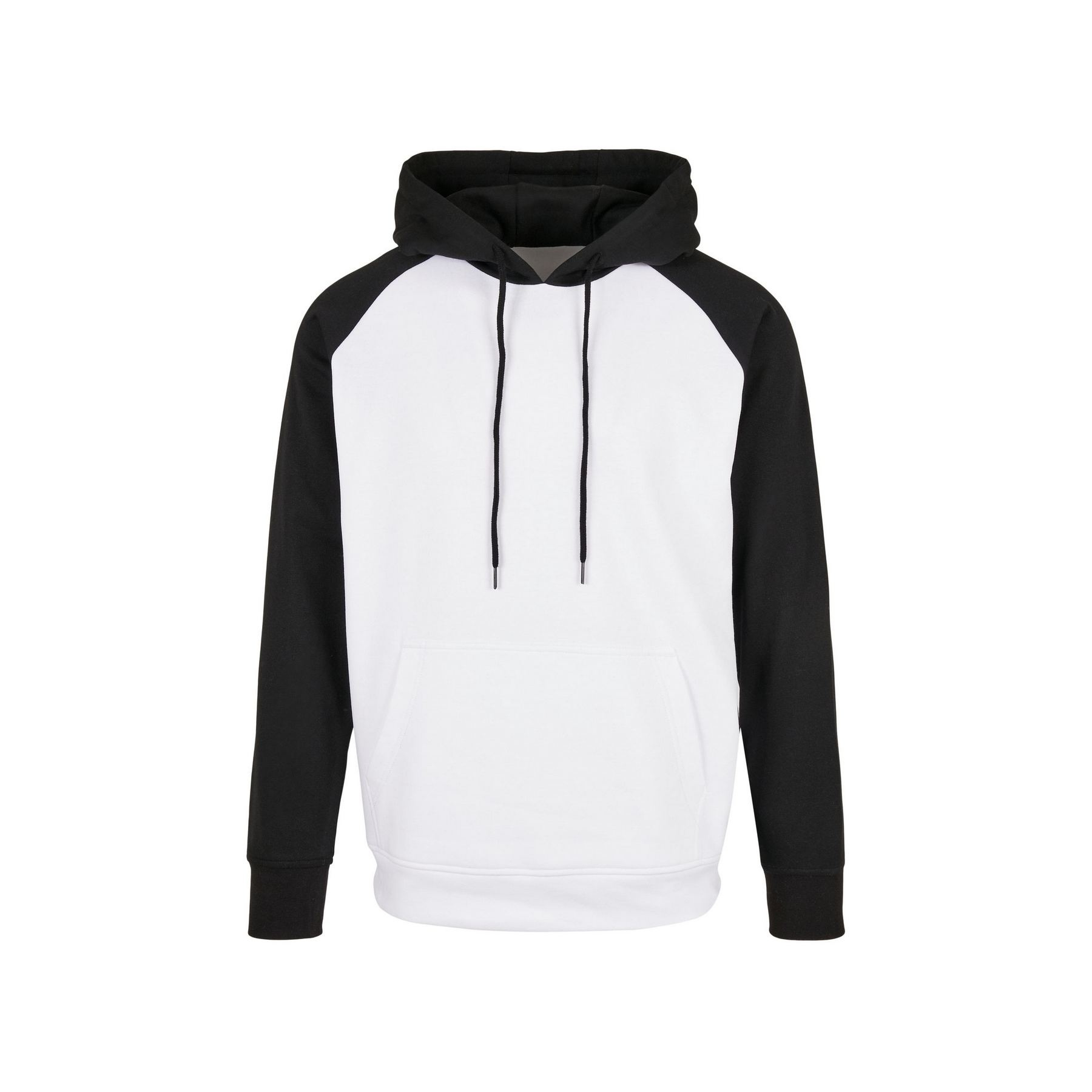Sweat capuche manches et capuche contrastées