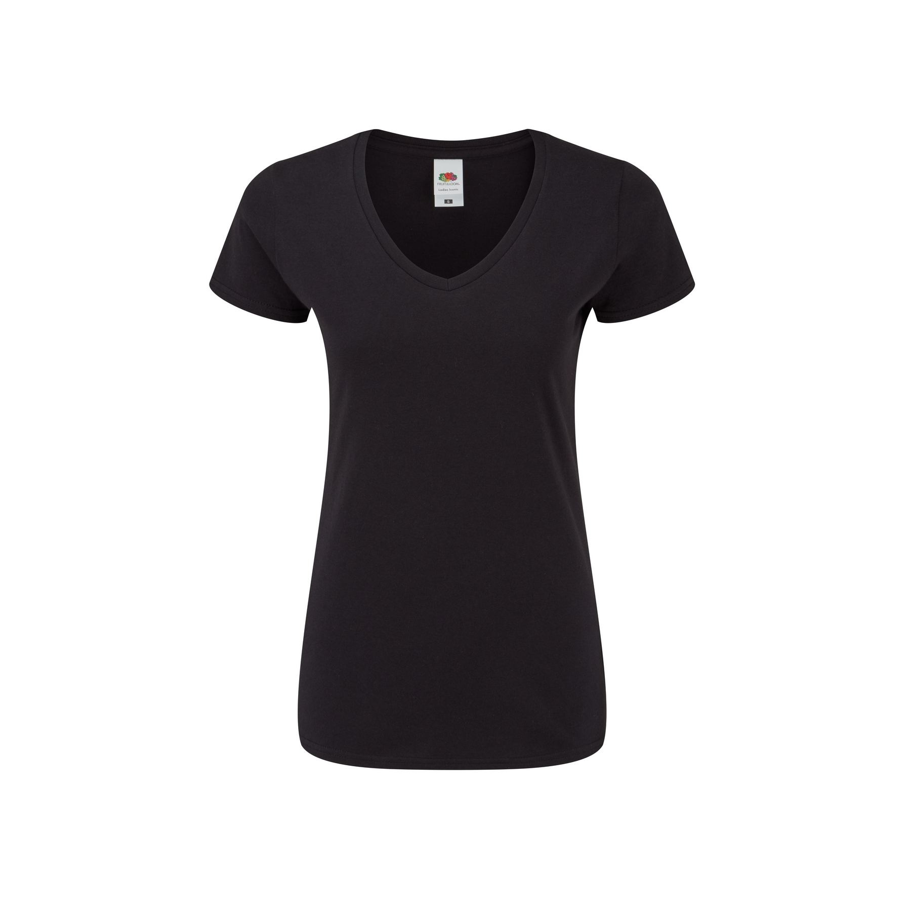 Tee-shirt femme col v