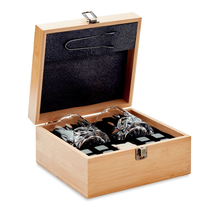 INVERNESS - Set whisky avec boîte bambou thumb