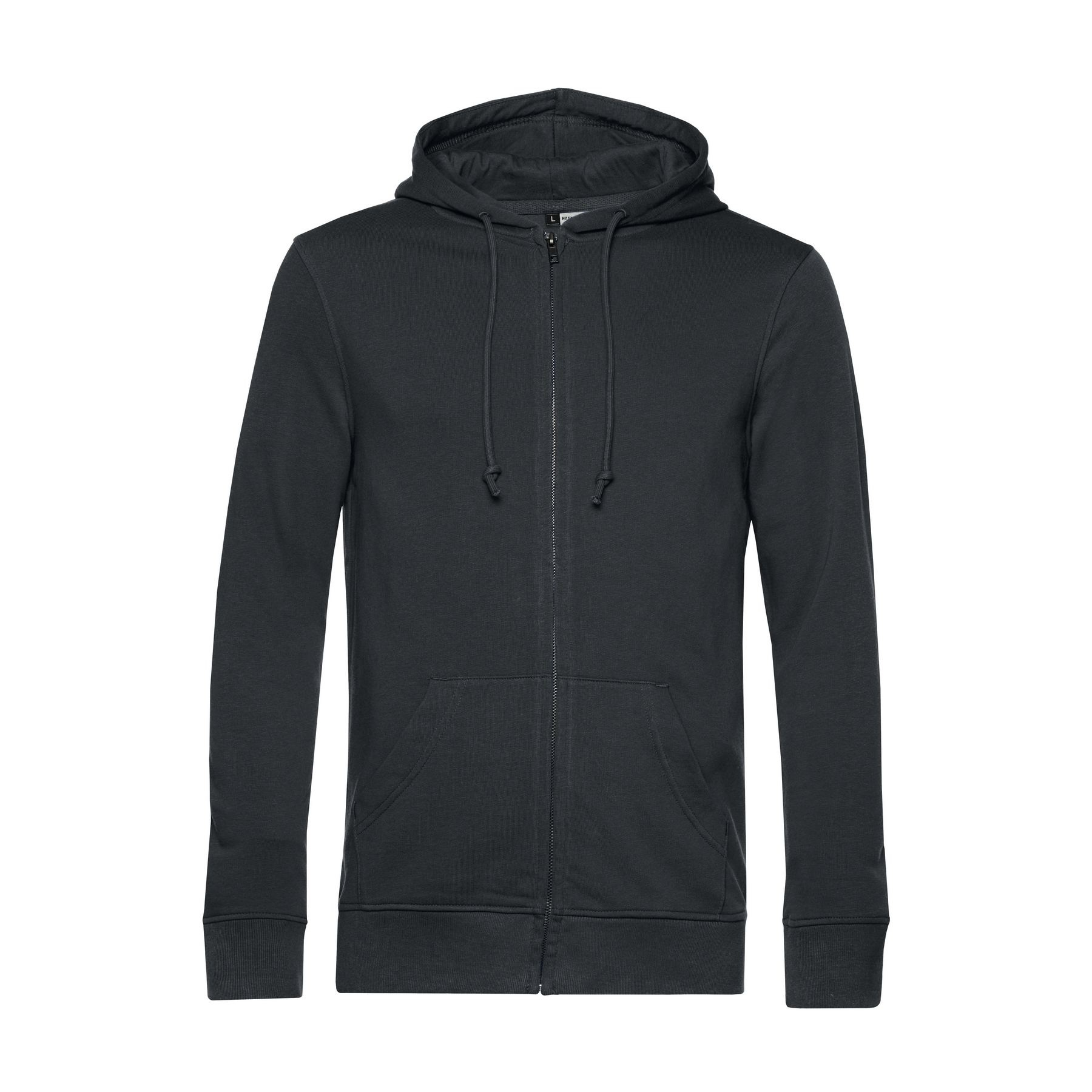 Sweat capuche zippé organique